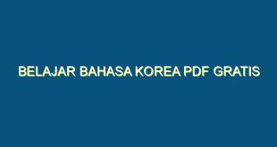belajar bahasa korea pdf gratis - belajar bahasa korea pdf gratis 658 image